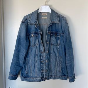 Madewell Oversized Fit Denim Jacket